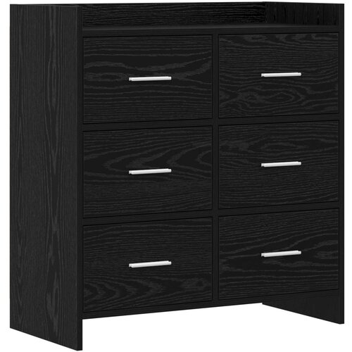  Kreveta Crni hrast 75 x 33 x 80 cm Konstruirano drvo Cijene