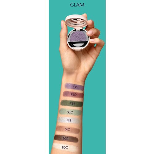 Collistar Impeccabile Compact Eyeshadow intenzivna sjenila za oči 525 Ottanio Satin 3 g Slike