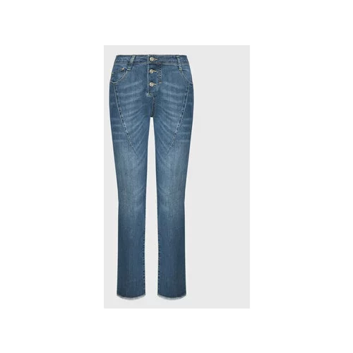 Please Jeans hlače P0W8BQ2I5H Modra Slim Fit