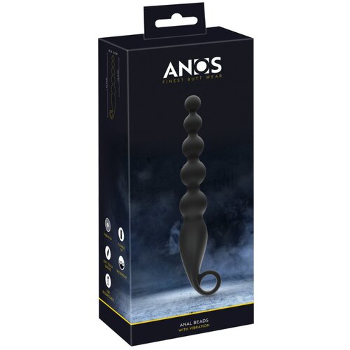 Anos Anal Beads Analni Vibrator, 7 režima vibracije, Vodootporan Slike