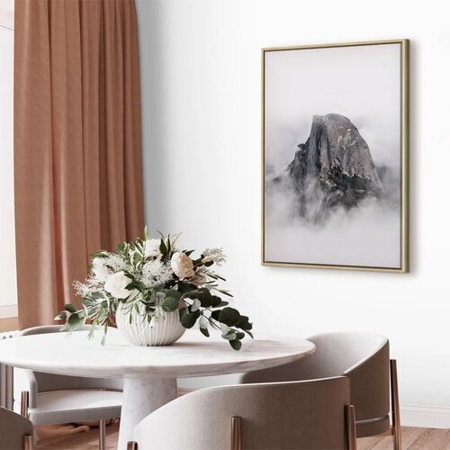  Slika - Half Dome (1 Part) Vertical 40x60 U prirodnom drvenom okviru Slike