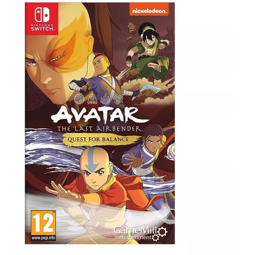 Gamemill Entertainment Switch Avatar The Last Airbender: Quest for Balance ( 053731 ) Cene