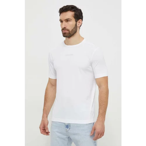 Calvin Klein Kratka majica za vadbo bela barva