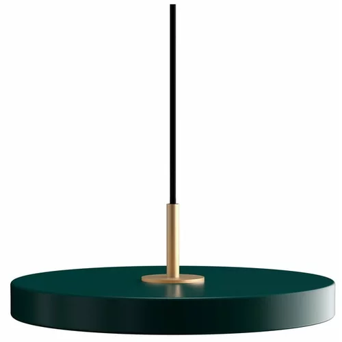 UMAGE Tamno zelena LED viseća svjetiljka s metalnim sjenilom ø 31 cm Asteria Mini –