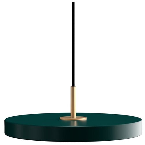 UMAGE Temno zelena LED viseča svetilka s kovinskim senčnikom ø 31 cm Asteria Mini – Cene