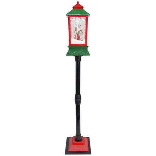  Božićni podni fenjer 148 cm, zeleno-crveni 41-883000 Cene
