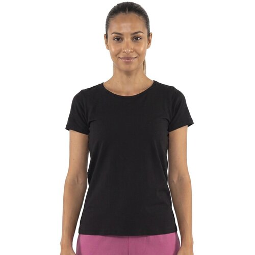 Leone 1947 Majice &amp;amp; Polo majice Woman Short Sleeves Everyday Črna Slike