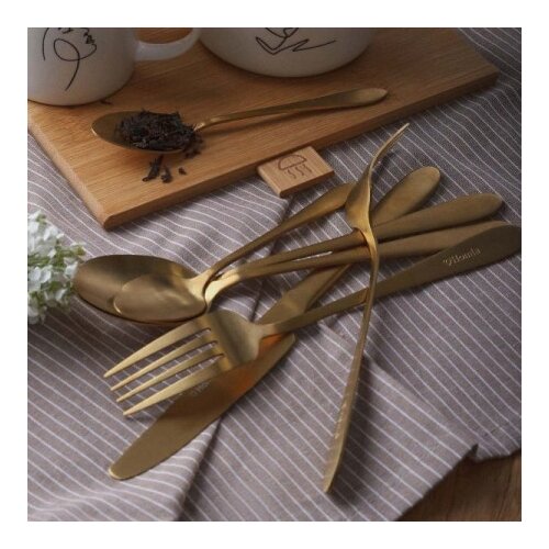 Dekordom pribor za jelo abele 16kom - gold - hml ( 038991 ) Cene