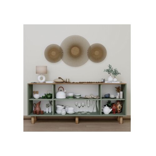 Hanah home Konzolni sto Bohemian 1600-82, 180x75x40 cm, Maslina Slike