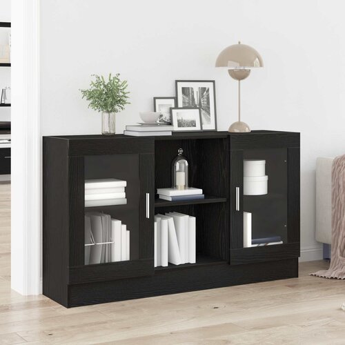  Kreveta Crni hrast 120 x 30,5 x 70 cm Konstruirano drvo Cene