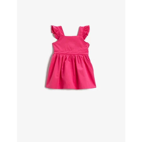 Koton Both Dress - Pink - Ruffle
