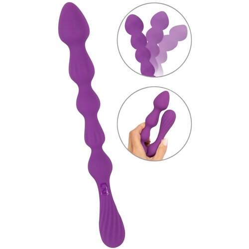 You2Toys Kugličasti, fleksibilni analni dildo - (ljubičasti) Cijene