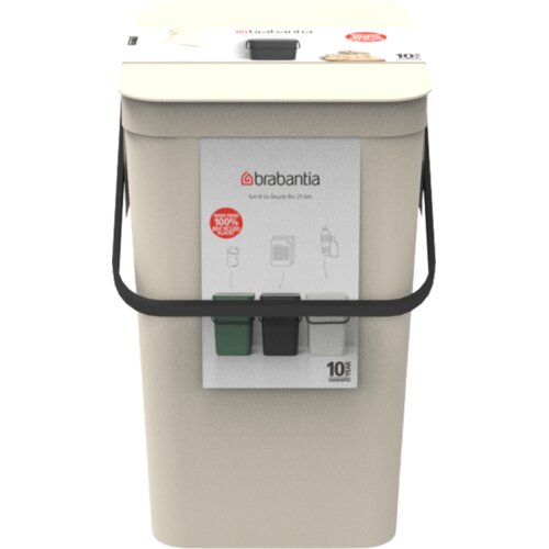 Brabantia Kanta za smeće Sort & Go, 25 L - Soft Beige Cijene