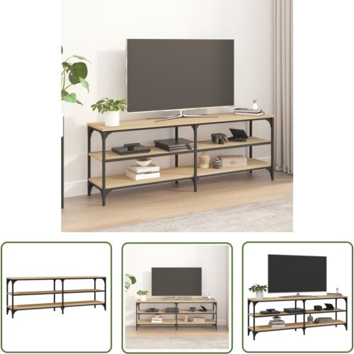 The Living Store TV omarica sonoma hrast 140x30x50 cm inženirski les - TV Omarica, (21738247) Cene