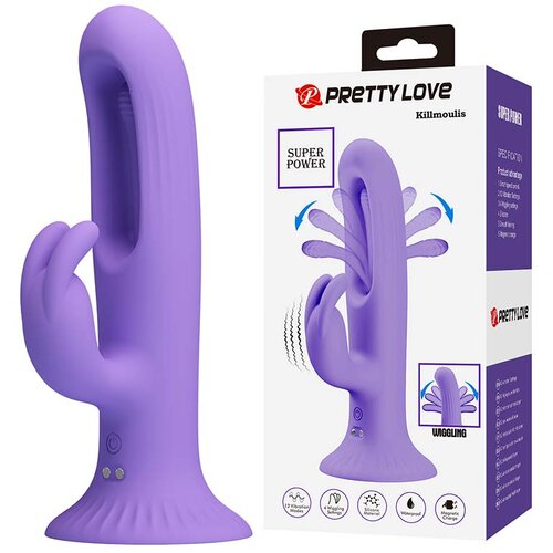  Killmoulis - G-točkovni in lizalni vibrator (vijoličen) Cene