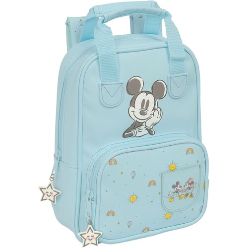  &amp;Scaron;olski nahrbtnik Mickey Mouse Clubhouse Baby Svetlo modra 20 x 28 x 8 cm Slike