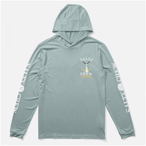 Salty Crew Majice & Polo majice Tailed hood sunshirt Siva Cene