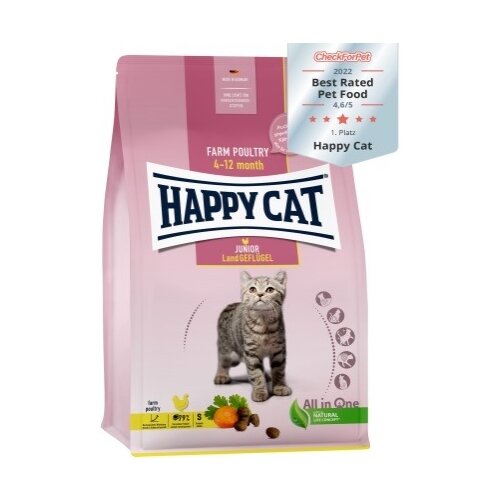 Happy Dog Happy Cat hrana za mačke Junior - Živina, šargarepa i korijander 10kg Cene