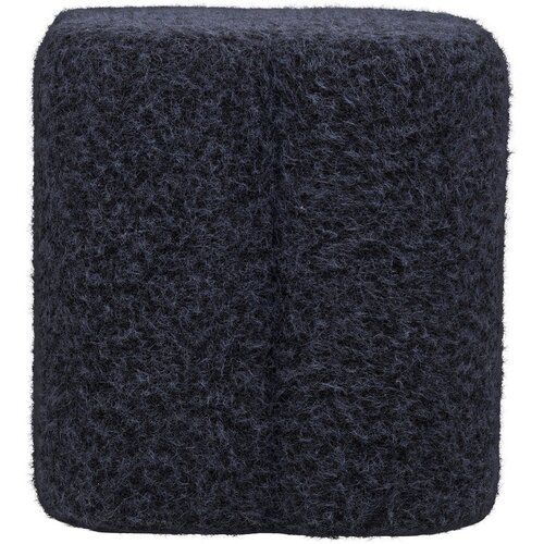 House Nordic Tamno plavi tabure od boucl&amp;eacute; tkanine Durban &amp;ndash; Slike