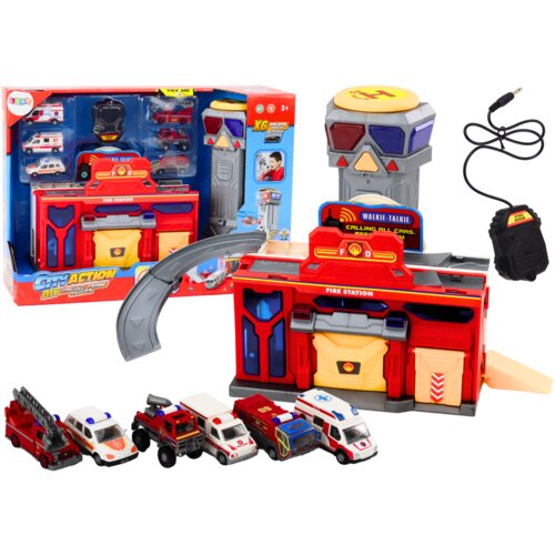 Base Fire Department Hospital Command Center Vehicles 6 pcs Cene