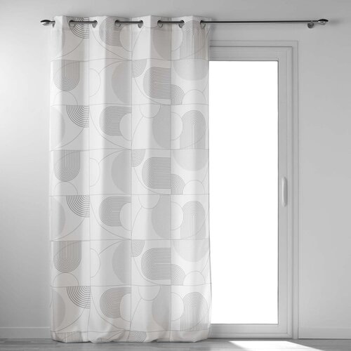 Douceur d intérieur Bijela zavjesa 140x280 cm Esquisse – Cijene