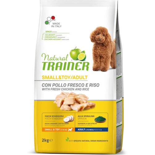 Trainer suva hrana za pse natural small&toy adult piletina&pirinač 2kg Cene