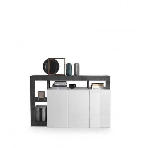 LC Mobili elegantna bela komoda s 3 vrati hamburg 209030-05OX Cene