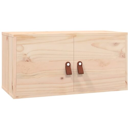 Maison Chic Stenska omarica - Zidna omarica 60x30x30 cm trdna borovina iu425, (22062754) Cene