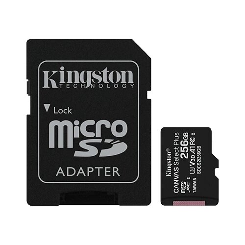 Kingston 256GB micSDXC Canvas Select Plu SDCS2/256GB Slike