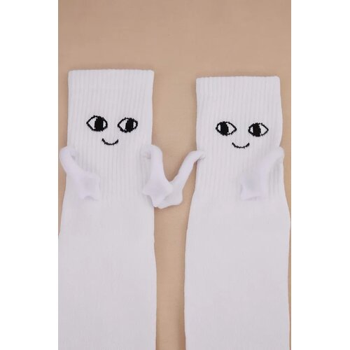 TRENDYOLMILLA Ženski set čarapa Thmss26Co00038, 2 para, Beli Slike