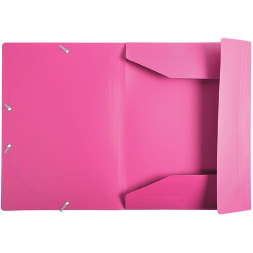  FASCIKL KLAPA S GUMICOM PP A4 EXACOMPTA 55920E CIKLAMA Slike