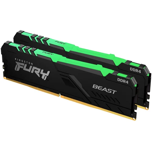 Kingston DDR4 FURY Beast RGB, 3200MHz, 2x16, 32GB