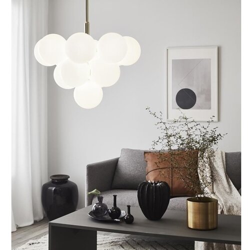 Markslöjd 107903 - Luster na &scaron;ipci MERLOT 13xG9/20W/230V prečnik 56 cm beli/zlatni Cene