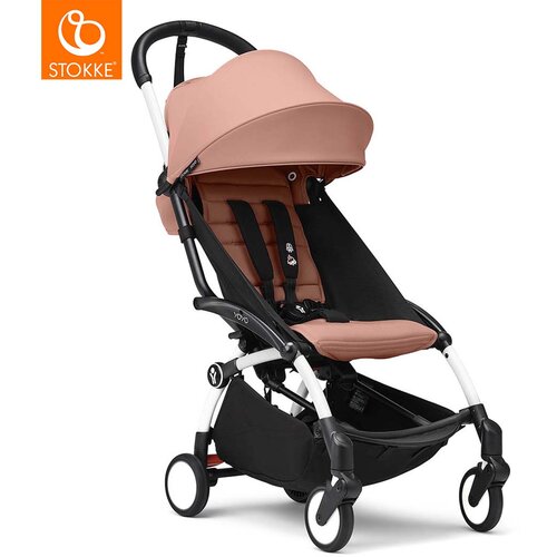 Stokke yoyo³ dječja kolica 6+ ginger (white frame) Cijene