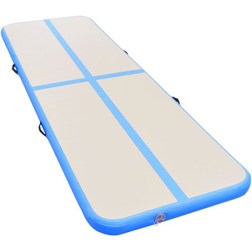  Strunjača na napuhavanje s crpkom 800 x 100 x 10 cm PVC plava Slike