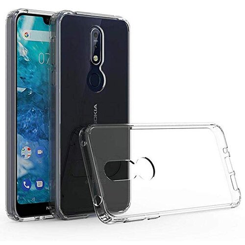  Ultra tanek silikonski ovitek za Nokia 7.1 - prozoren Cene