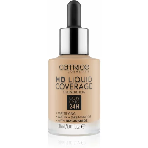 Catrice HD Liquid Coverage tekoči puder odtenek 032 - Nude Beige 30 ml