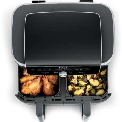 Ninja air fryer DZ01EU dualzone XL/9,5L/2470W/crna Slike