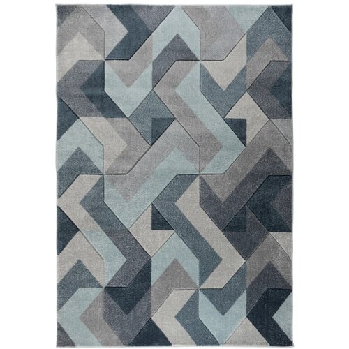 Flair Rugs plavo-sivi tepih Aurora, 120 x 170 cm Cijene