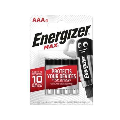 Energizer Baterija Max Micro AAA (Micro AAA, 1,5 V, 4 kos) Cene