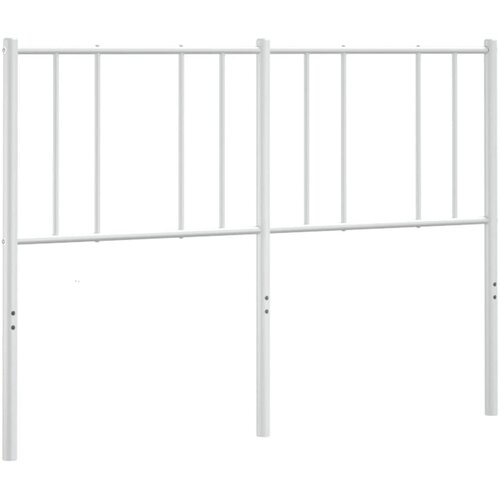  Metalno zamjensko uzglavlje bijelo 160 cm Slike