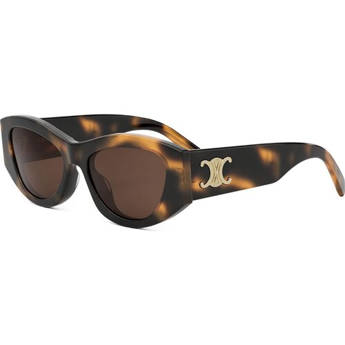 Celine TRIOMPHE Havana Geometric Sunglasses ONE SIZE (55) Havana/Rjava Cene
