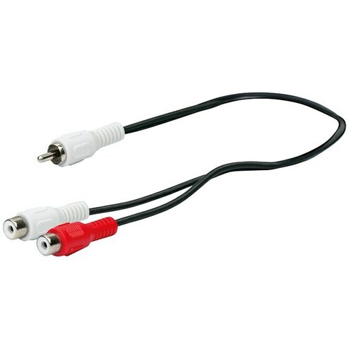 SCHWAIGER Avdio adapter (2 x RCA vtičnica, 1 x RCA vtič, 20 cm) Cene