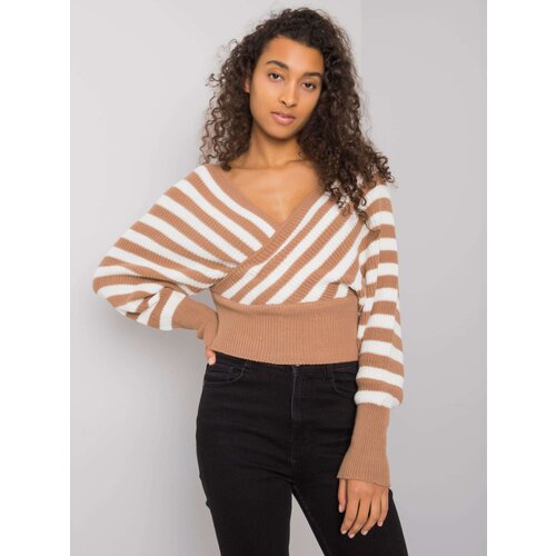 RUE PARIS Sweater-ASM-SW-7474.82P-camel Cene