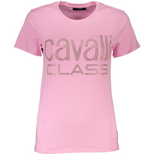 Cavalli Class WOMEN&amp;amp;#39;S SHORT SLEEVE T-SHIRT PINK Slike