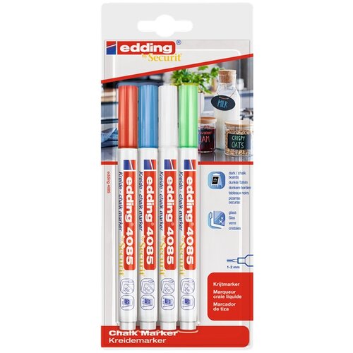  Set flomastera kredom EDDING 4085 osnovnih nijansi KORI&amp;Scaron;TENO Slike