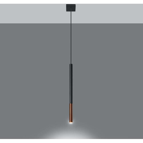  Sollux SL.0888 - Luster na sajli MOSAIC 1xG9/12W/230V crna/bakar Slike