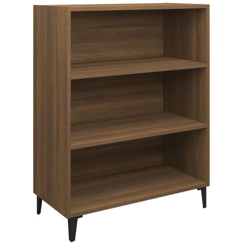 Maison Chic Komoda - Predalnik rjavi hrast 69,5x32,5x90 cm konstruiran les, (21718626) Cene