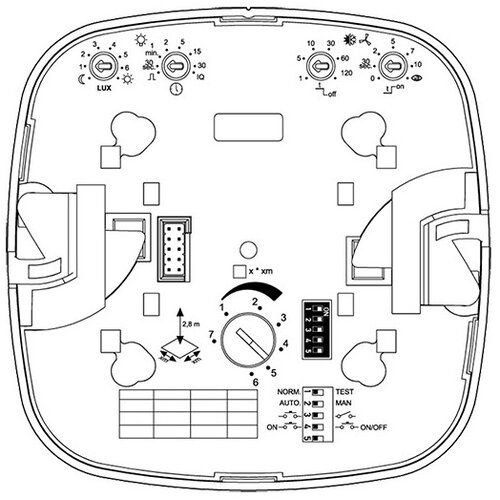 Steinel 002770 - senzor prisustva ir quattro hd 24 m COM2, beli Slike