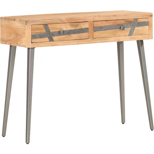  Konzolni stol 90 x 30 x 75 cm od masivnog bagremovog drva